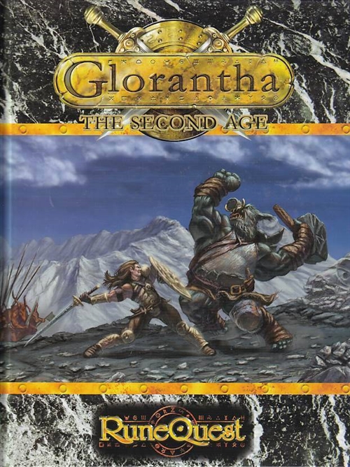 RuneQuest - Glorantha the Second Age (Genbrug)